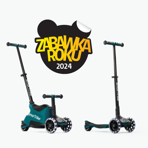 smarTrike Xtend Scooter 4in1 + Ride-on - Teal 12m - 12y