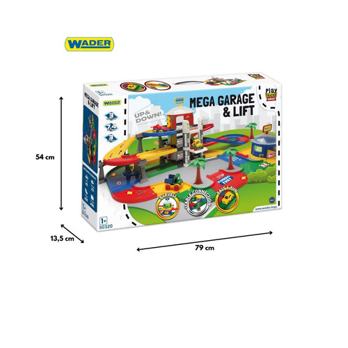 Wader Mega Garage with 3 Levels and Lift 12m+