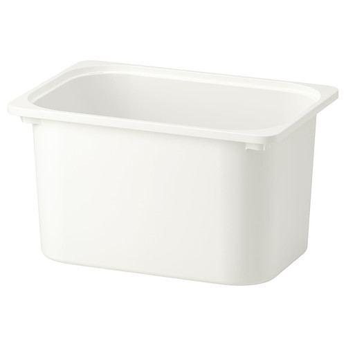 TROFAST Storage box, white, 42x30x23 cm