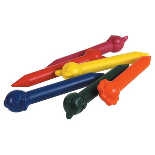 Colorino Kids Crayons Animals 6 Colours