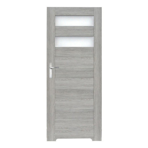 Internal Door Trame 60, undercut, right, grey oak