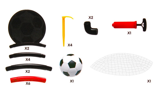 Soccer Football Goal with Accessories 105x74x53cm, 3+