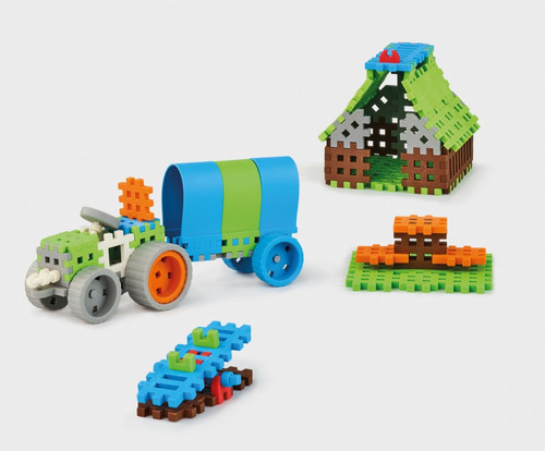 Marioinex Waffle Mini Blocks Farmer Medium Set 4+