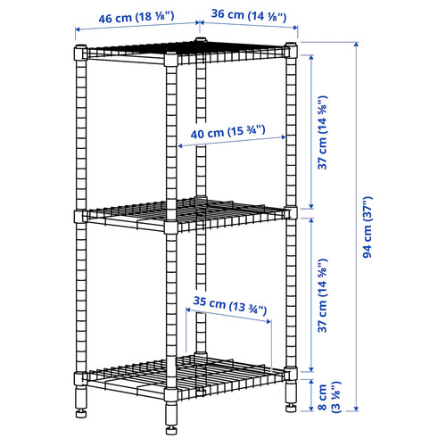 OMAR Shelf unit