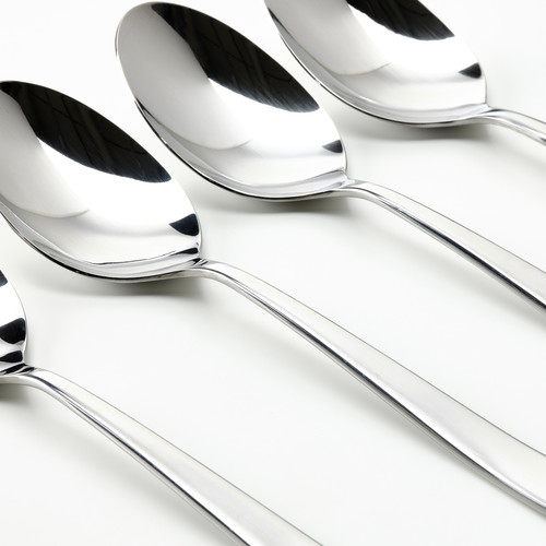 MARTORP Spoon, stainless steel, 19 cm, 4 pack