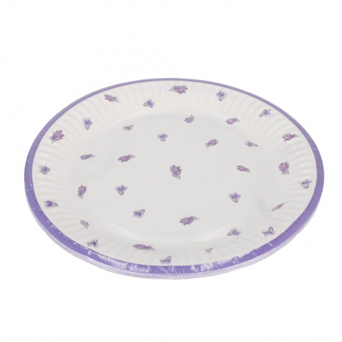 Paper Party Plate 180 8pcs, assorted patterns