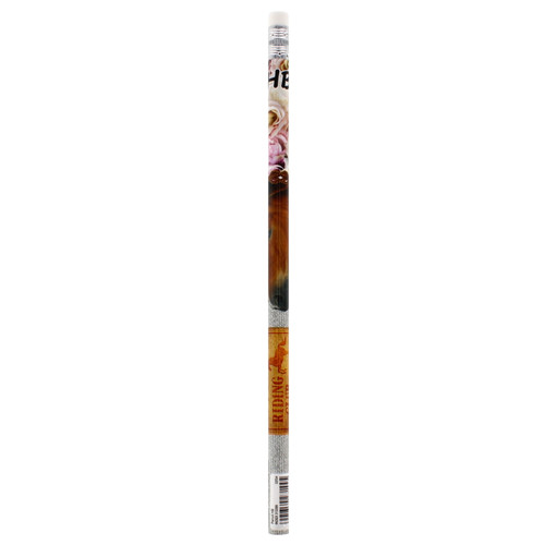 Starpak Pencil with Eraser Horses 4pcs