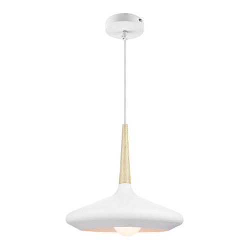 GoodHome Pendant Lamp Arraqis E27 36cm, white