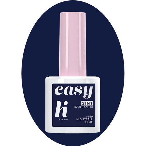 Hi Hybrid UV Gel Polish Easy 3in1 #619 Nightfall Blue Vegan 5ml