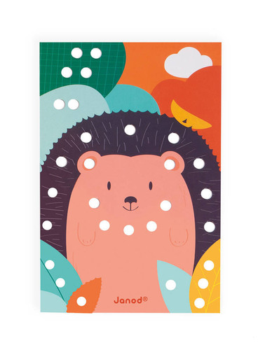 Janod Wooden Mosaics Animals 3+