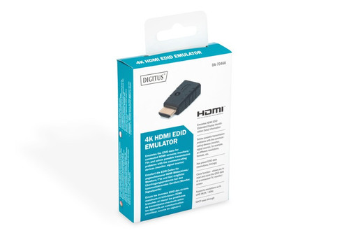 DIGITUS 4K HDMI EDID Emulator 4K 60Hz UHD HDCP 2.2