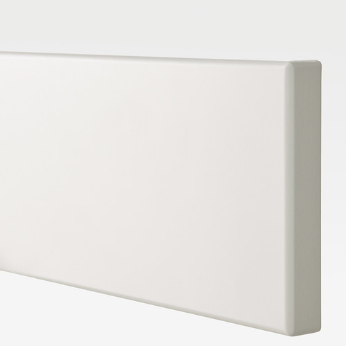 STENSUND Drawer front, white, 40x10 cm