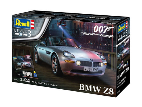 Revell Plastic Model Kit James Bond BMW Z8 1/24 14+