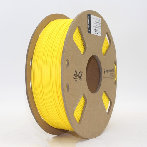 Gembird 3D Printer Filament PLA/1.75 mm/1kg/yellow