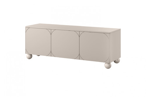 TV Cabinet Sonatia II 150 cm, with internal drawer, cashmere