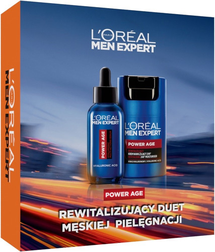 L'OREAL Gift Set Men Expert Power Age - Revitalising Cream 50ml + Serum 30ml