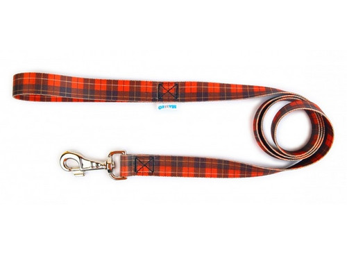 Matteo Dog Leash 25mm, Tartan