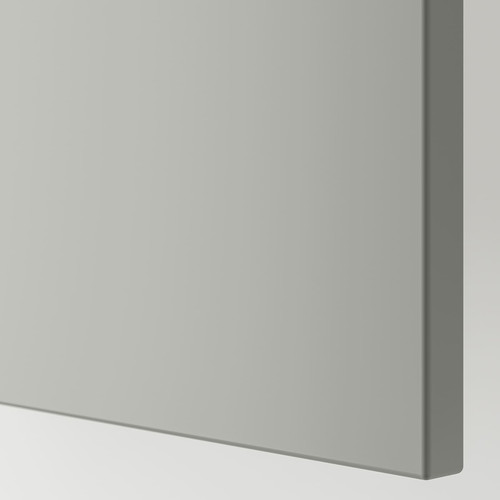 HAVSTORP Door, light grey, 60x200 cm