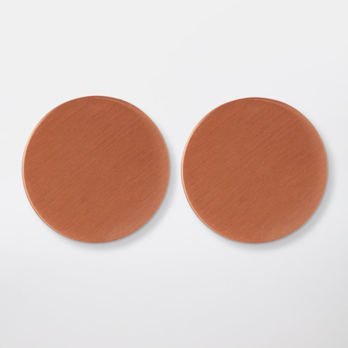 GoodHome Cabinet Knob Handle Gomasio, copper, 2 pack