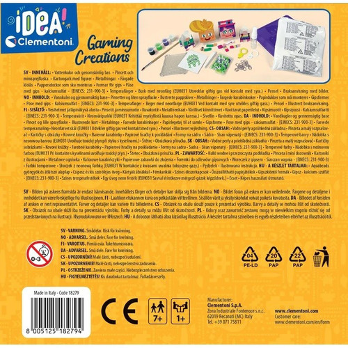Clementoni IDEA Gaming Creations Creative Set 7+