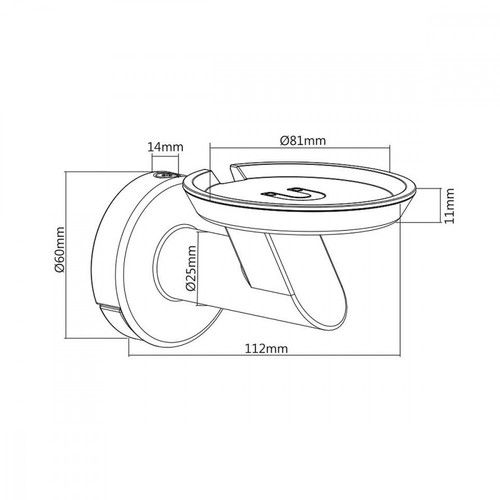 MacLean Google Home Wall Bracket MC-857