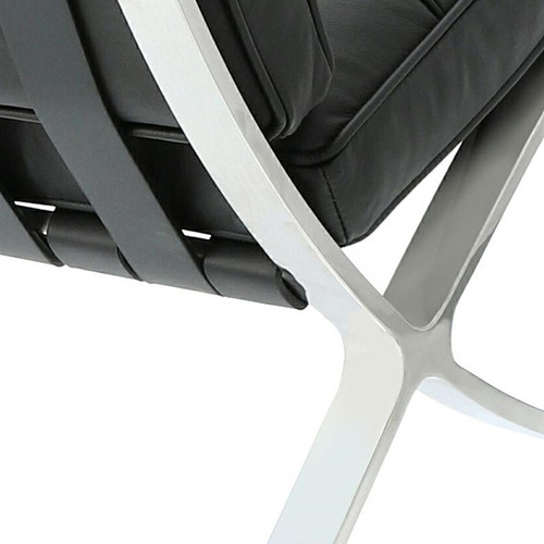 Chair BA1, leather, black