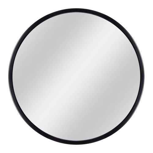 Round Mirror Loft 73 cm, black frame