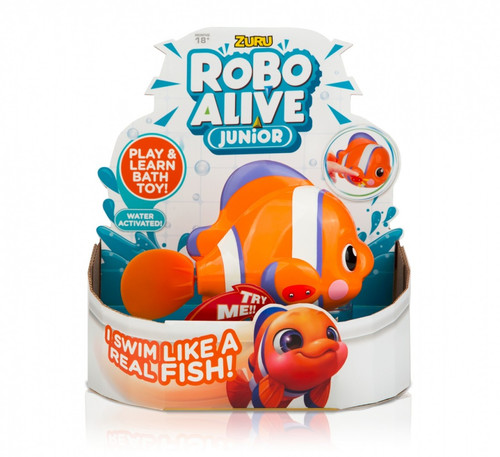 ZURU Robo Alive Junior Duck/Croc/Fish, 1pc, assorted, 18m+