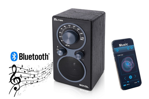 Eltra Radio with Bluetooth Sokol 2 BT, black