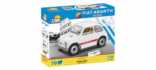 Cobi Blocks 1965 Fiat Abarth 595 70pcs 5+