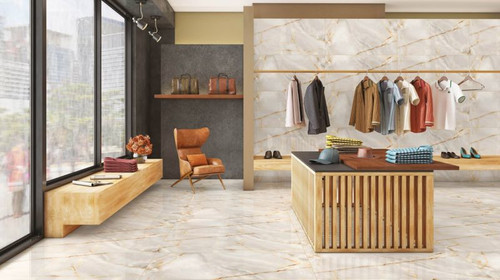 Gres Tile Lasa 60 x 120 cm, gold, 1.44 m2