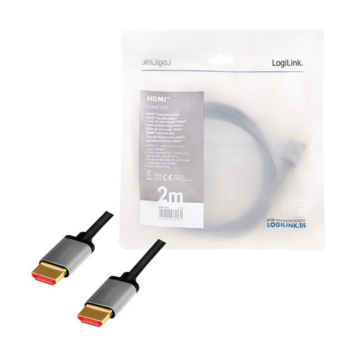 LogiLink Cable HDMI 2.1 8K/60Hz 2m