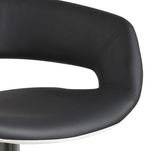 Bar Stool Grace, black/white