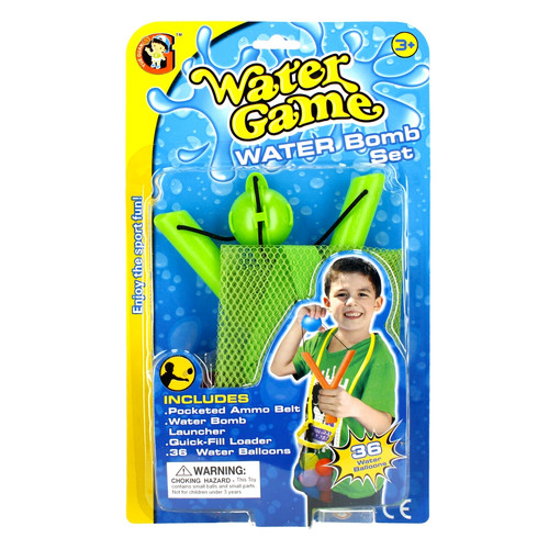 Water Game Set - Slingshot & 36 Balloons 3+