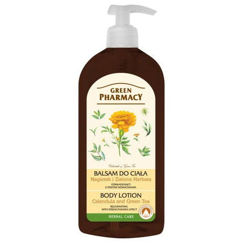 Green Pharmacy Rebalancing Body Lotion Marigold and Green Tea 500ml