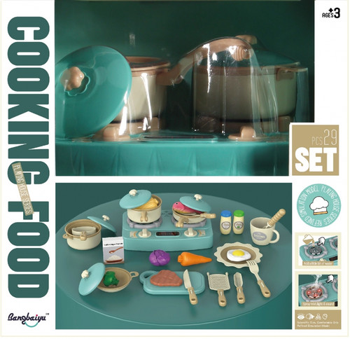 Cooking Fod Playset 3+