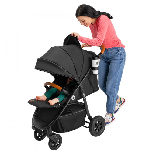 Lionelo Stroller Pushchair Natt Black Onyx, 0-4y/22kg