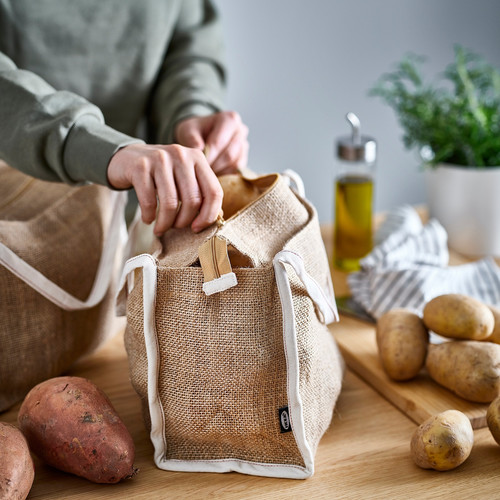 GULLRISMOTT Food storage bag, for potatoes, 9.0 l