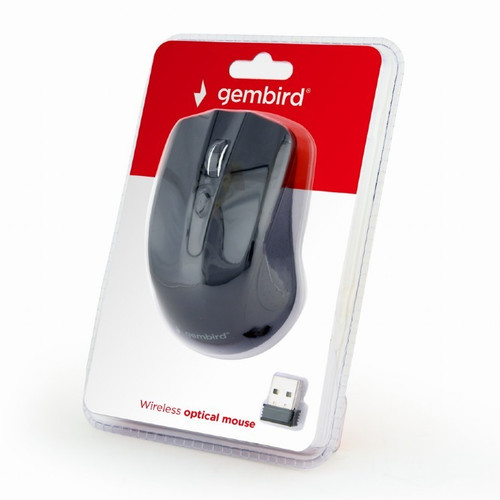 Gembird Optical Wireless Mouse, black