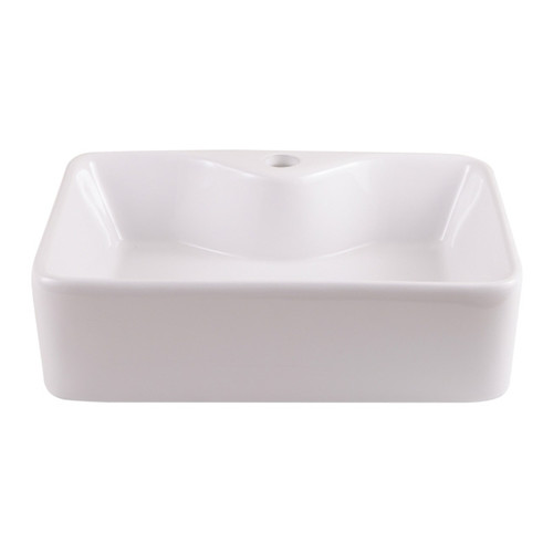 Ceramic Countertop Basin GoodHome Morfa 48x37cm, white
