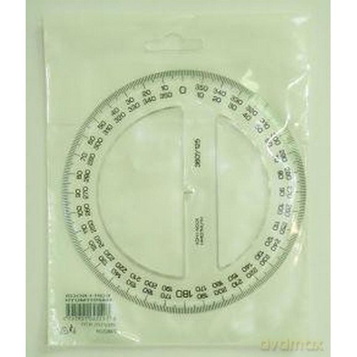 Koh-i-Noor Protractor 360/125, transparent