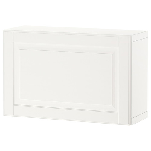 BESTÅ Wall-mounted cabinet combination, white/Smeviken white, 60x22x38 cm