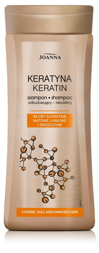 Joanna Keratin Shampoo for Rough and Damaged Hair 200ml