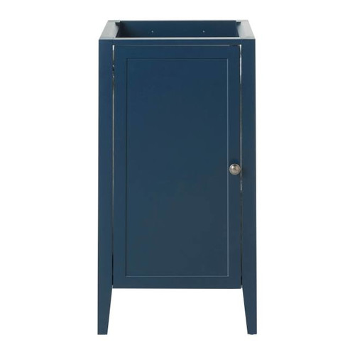 GoodHome Freestanding Bathroom Vanity Cabinet Perma 44 cm, dark blue