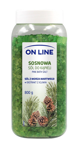 On Line Pine Bath Salt 800g