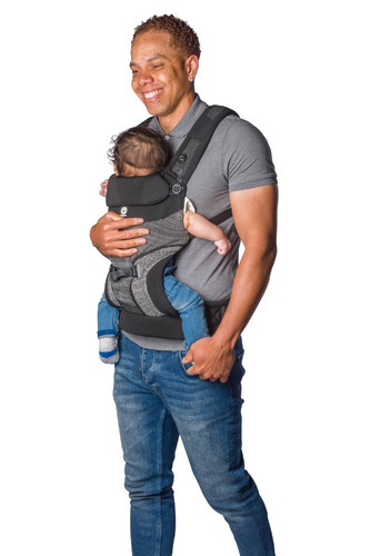 Dooky Baby Carrier Terra Nova Black 0-3y