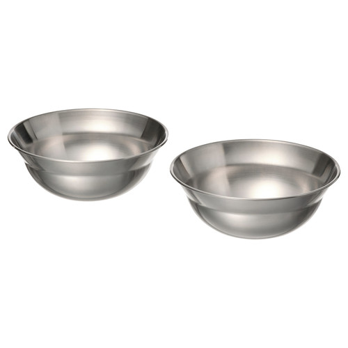 GRILLTIDER Bowl, stainless steel, 15 cm