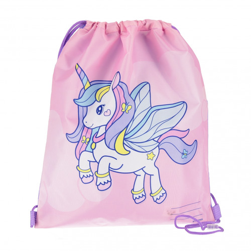 Drawstring Bag School Shoes/Clothes Bag Unicorn