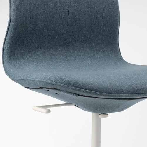 LÅNGFJÄLL Conference chair, Gunnared blue/white, 67x67 cm