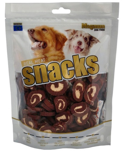 Magnum Dog Real Meat Snacks Beef & Cod Slices 250g